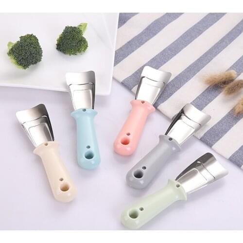 Freezer Stainless Steel Defrost Shovel Household Cleaning Kitchen Gadgets Refrigerator Deicing Shovel Vegetable Cutting Tool
