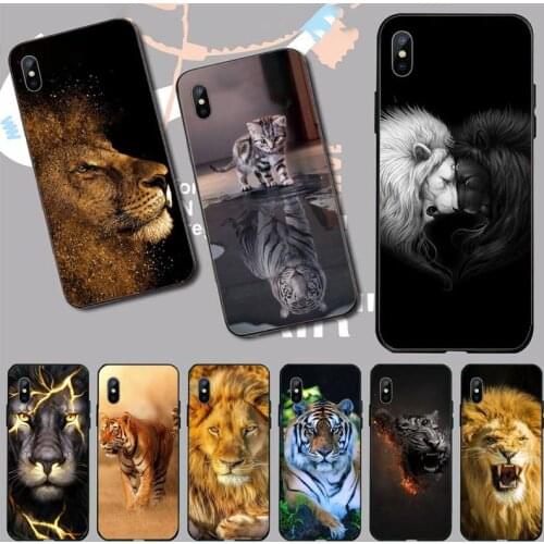 Animals tiger Phone Case for iPhone 11 12 pro XS MAX 8 7 6 6S Plus X 5S SE 2020 mini