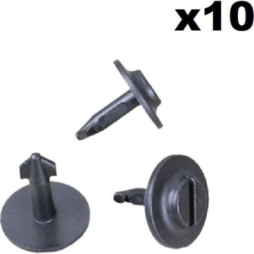 FOR FORVW PASSAT B5 B6 1997-2005 WHEEL ARCH COVER FASTENER CLIPS x10 FOR AUDI 100 80 A4 A6 A8 TT OE 4A0805121A