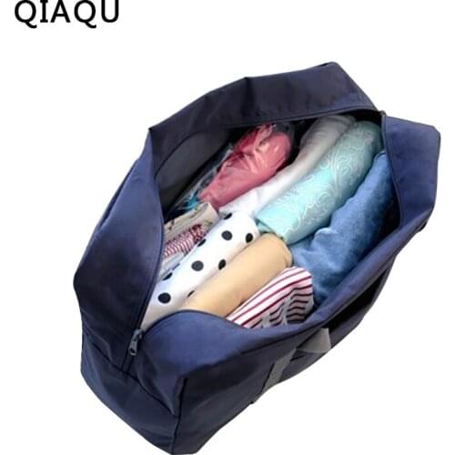 QIAQU Travel Bags WaterProof Travel Folding Bag Large Capacity Bag Luggage Women Nylon Folding Bag Travel Handbags Free Shipping