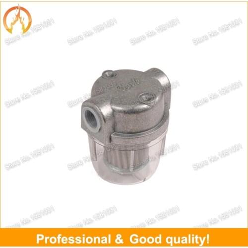 25L oil fiter PC cup oil filter Strainer filter 3/8" small diesel filter for burner and boiler