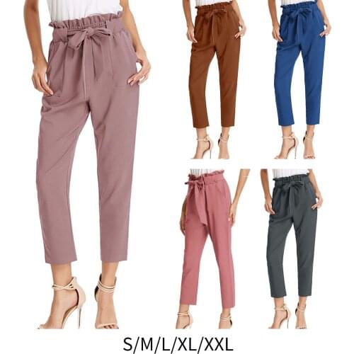 Женские брюки с высокой талией Fityle China At AliExpress