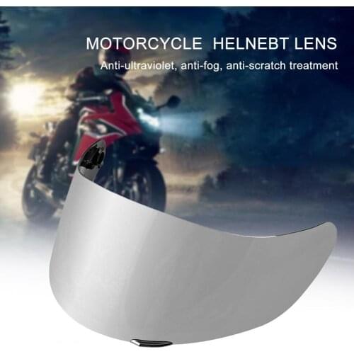 Good Toughness Motorcycle Helmet Visor Flexible Full Face Anti-fog UV Protection Helmet Lens for AGV K5 K1 JK 902 316 GXT902