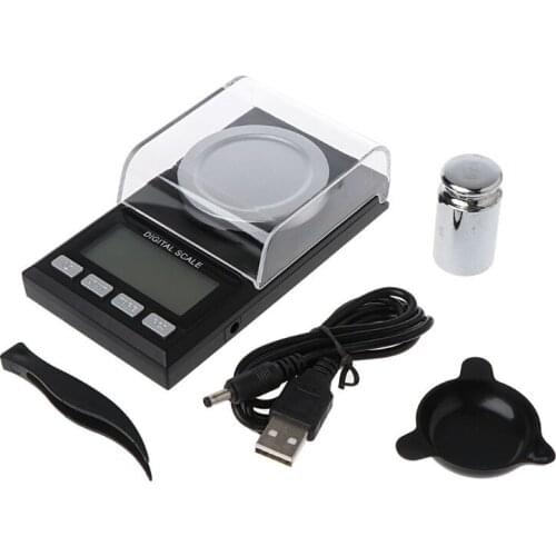 USB Plug-in Counting Multi-function Electronic Scale Kitchen Food Table Scale 0.01g High Precision Carat Jewelry Pocket Scale