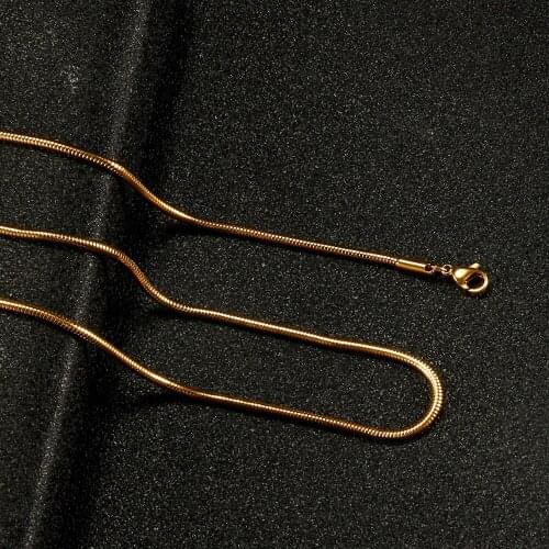 Fashion Round Snake Chain Necklace On The Neck For Women Vintage Gold Silver Choker Sweater Necklace Party Jewelry Friends Gift