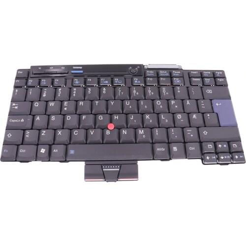 New Original European Language QWERTY Layout Keyboard for Lenovo Thinkpad X300 X301 42T3608