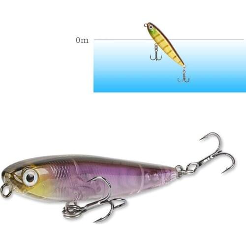 1Pc Floating Minnow Wobblers Fishing Lure 60mm 3.1g Crankbait Artificial Hard Bait Fish Jerkbait Trolling Trouts Tackle