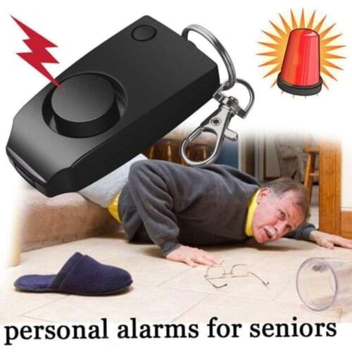 Portable Personal Alarm 120DB Multi-purpose Security Alarm Keychain Emergency Safety Alarm for Women Girl Children Olds