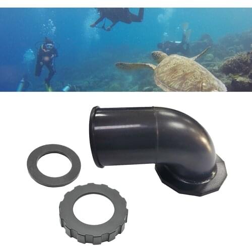 Rubber Diving BCD Hose Jacket BC Airway Hoses Donut Wing Pipe Connector