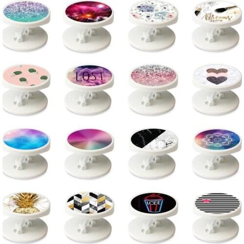 Foldable Phone Stand Holder For iPhone 12 X Pro max Smartphones and Tablets Mobile Phone Universal Finger Ring Holders