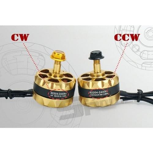 STARPOWER R2204 2460KV Racing Multicopter Outrunner Brushless Motor CW & CCW for RC Quadcopter