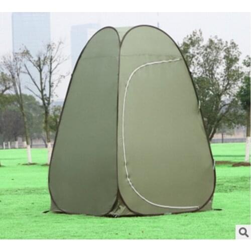 Outdoor Camping Beach Bathroom Auto Open Portable Shelter Changing Room Dressing Cabin Wardrobe Bathing Shower 1-2 Person Tent
