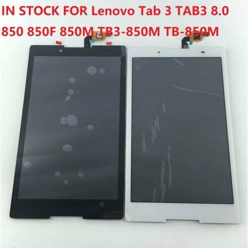 8" LCD For Lenovo Tab 3 TAB3 8.0 850 850F 850M TB3-850M TB-850M LCD Display Touch Screen Digitizer Sensors Glass Assembly