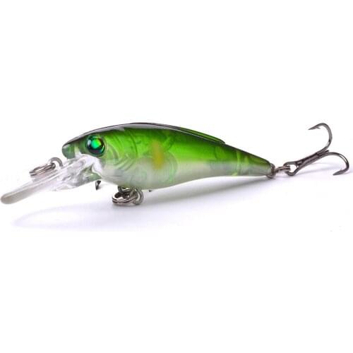 1pcs 55mm3.7g Sea Fishing Lure Floating Minnow Wobbler Crankbait Aitificial Professional Hard Swimbait Sink Fishing Tackle Pesca