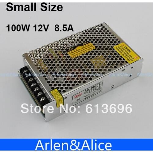 100W 12V 8.5A Small Volume Single Output Switching power supply for LED Strip light