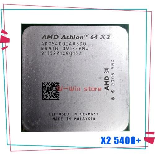 AMD Athlon X2 5400 X2 5400+ 2.8GHz ADO5400IAA5DO ADO540BIAA5DO ADO5400IAA5DS Dual-Core CPU Processor Socket AM2 940pin