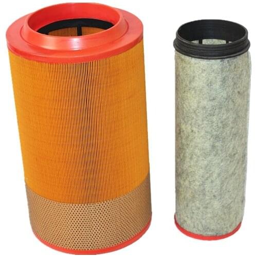 Polyester and Carbon Material Automobile Engine Air Filter 4592056389 For King Long
