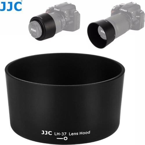 JJC DSLR Camera Lens Hood Shade For Nikkor 55-200mm f/4-5.6G ED AF-S VR DX Zoom-Nikkor Lens Protector Replaces HB-37