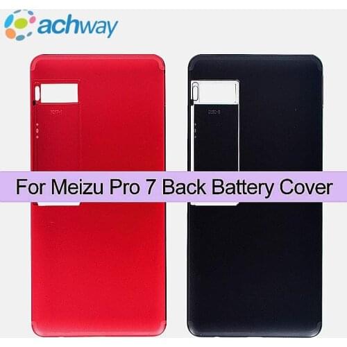 Housing MEIZU Pro7 Pro 7 Plus Battery Case Cover Hard Bateria Protective Back Cover Replacement Parts meizu pro 7 Battery cover