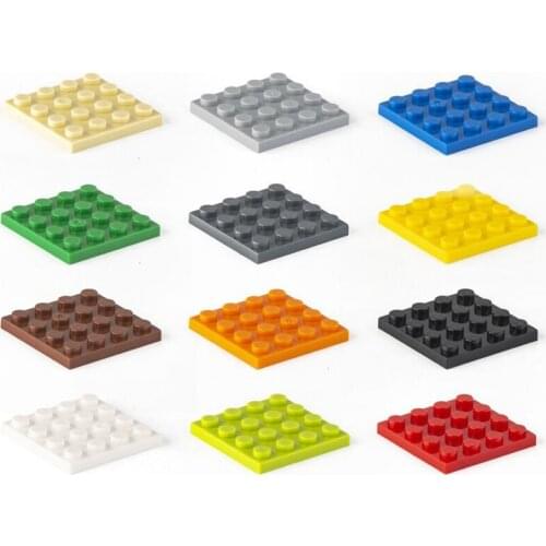 10PCS Building Blocks 3031 4x4 Thin Board High-Tech Bricks Assembles Particles DIY Assembly Part Education Toy For Children Gift