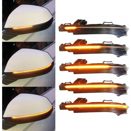 2PCS Dynamic Repeater Indicator Blinker LED Turn Signal Light For Audi Q5 FY Q7 4M Rearview Mirror Sequential Lamp 2016-2019