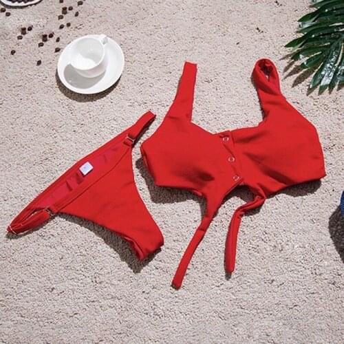 ITFABS Red Swimwear