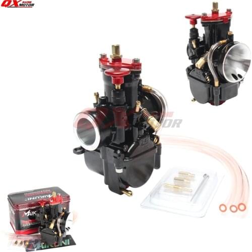 High Performance Motorcycle Carburetor PWK 21 24 26 28 30 32 34 mm Carb for 50 to 300cc ATV Quad Scooter Dirt Bike