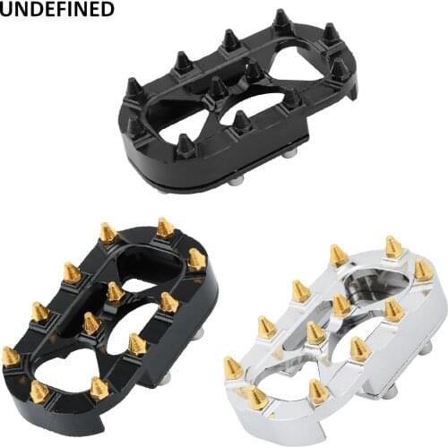 Motorcycle Brake Pedal Pad MX Offroad Foot Pegs Footrest Cover For Harley Iron 883 1200 XL Roadster 72 48 Fouty-Eight Universal