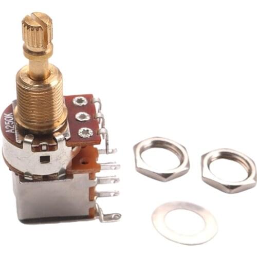 250K/500K Blend Balance Pickups Potentiometer Guitar Volume Tone Control Switch