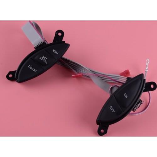 DWCX 1 Pair Steering Wheel Cruise Control Switch F87Z9C888BB Fit For Ford Explorer Sport Trac Mazda B3000 Mercury Mountaineer