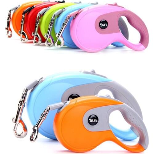 3/5M Durable Pets Dog belt Automatic Retractable Tape Dog Leashes Nylon Extending Puppy Medium Dogs Walking and Running