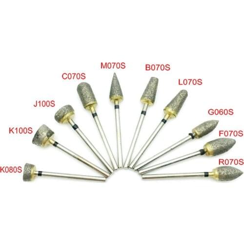 1Pc HP Dental Diamond Burs Full Sintered Diamond Burs Grinding Tools Drill Fast Trimming Kit for Dentist