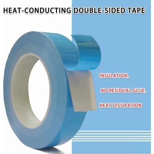 Thermally conductive double-sided tape LED mold double-sided tape white seamless heat dissipation 0.2mm thick