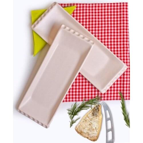 Trend 2021 Keramika Mat Broken White Selen Kayak Plate 33 Cm 2 Pcs посуда для кухни наборы set kitchen vaisselle platos