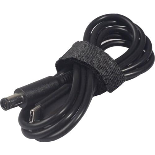 USB 3.1 TYPE C to DC 7.4*5.0 / 7.4*0.6mm Male to Male For DELL Laptop Charger DC Jack Power Adapter Cable 1.5M PD Charging