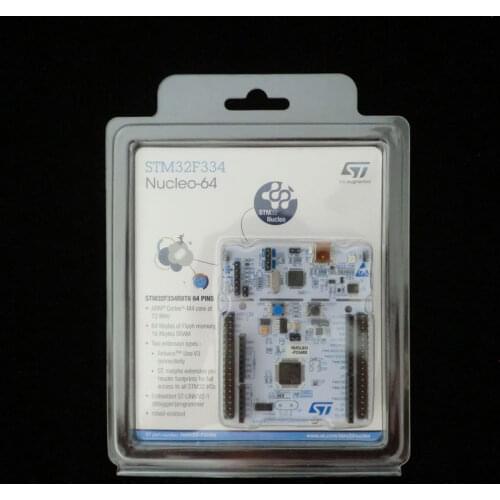 1 pcs x NUCLEO F334R8 Development Boards & Kits - ARM 16/32-BITS MICROS NUCLEO-F334R8