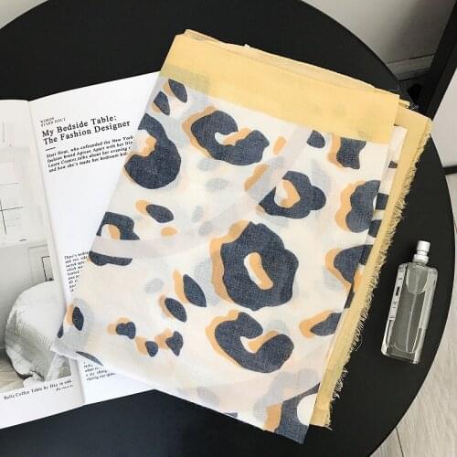 Hot sale fashion colorful Leopard print tassels Cotton texture muslim hijab wraps bandana shawl scarf 10pcs fast shipping