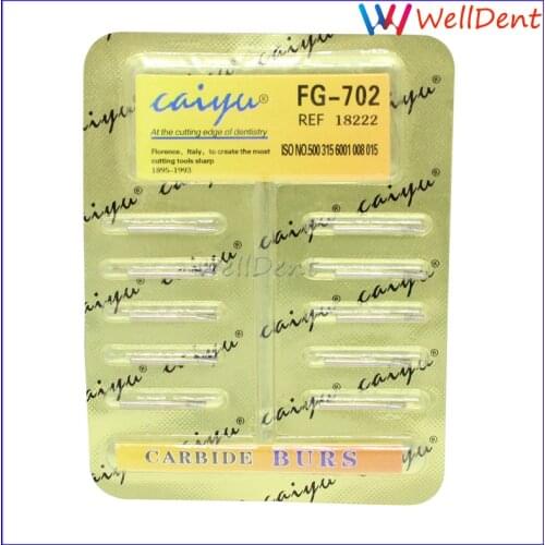 10 Pcs/Pack Dental Carbide Burs Tungsten Steel For High Speed Handpiece Bit dental laboratory equipment material