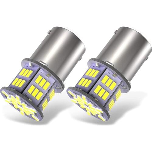 1156 LED Bulb White Car Turn-Reverse-signal light 1003 BA15S 1141 7506 LED Replacement Light Bulbs for RV Car Camper Trailer