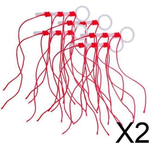 2x5pcs Slip Knot Looper Bobber Stops Fishing Tackle Tool for Rock Fishing L