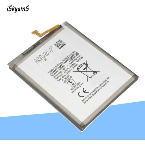 ISkyamS 1x 3900mAh EB-BA505ABU EB-BA505ABN Replacement Phone Battery For Samsung Galaxy A50 A505F SM-A505F