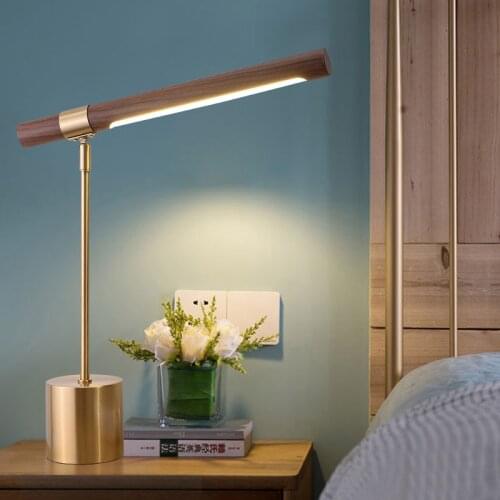 American light luxury fashion desk lamp art simple designer bedside bedroom living room designer desk lamp