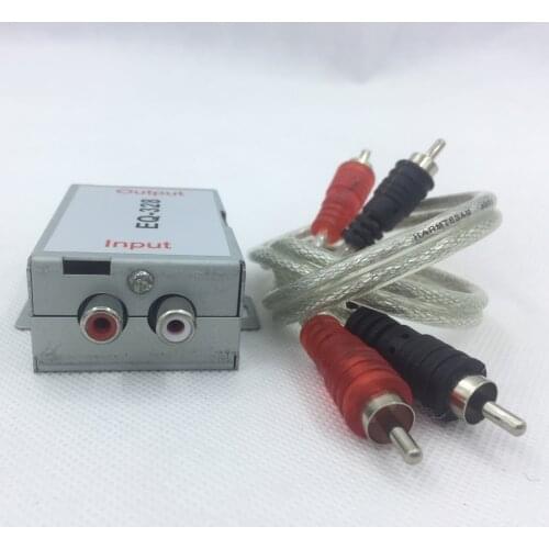 Car Stereo DVD Head Unit Audio RCA Amplifier Noise Suppressor Reducer Filter