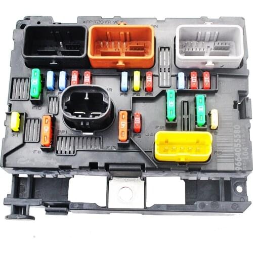 96640-55780 96640-55580 Fuse Box Unit Assembly BSM-LO4L11 6500FH For Peugeot 107 207 307/207CC for Citroen C4 C5