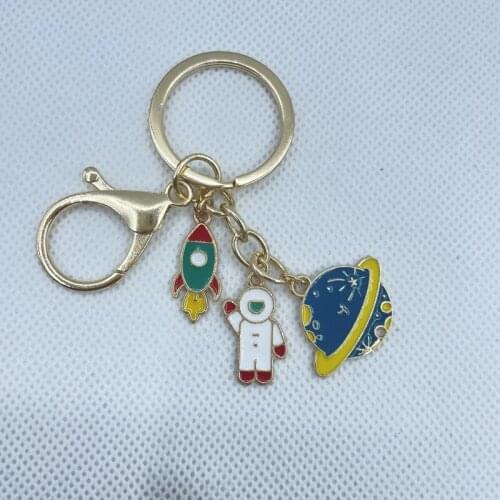 Astronaut keychain aerospace gift souvenir keychain gift