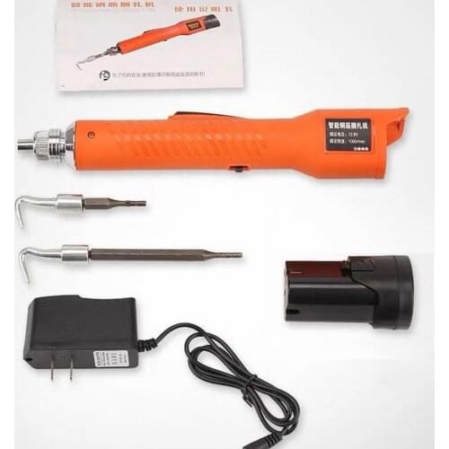 Electric Rebar Tying Hook Construction Winding Tools Wire Knotting Twister Pliers Steel Wire Tring Bar Tying Hook With 2 Battery