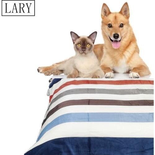 LARY Grade A Fleece Blanket for Cat and Dog Winter Warm Pet Sleeping Cover 70*100cm