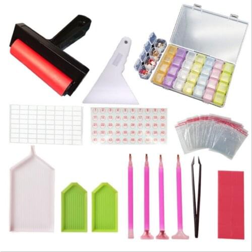 Diamond painting tools 5D diamond accessories kit 10 pieces of clay point drill pen Adults Kids Cross Stitch Craft