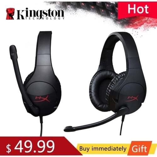 Kingston HyperX Cloud Stinger Auriculares Headphone Steelseries Gaming Headset with Microphone Mic For PC PS4 Xbox Mobile