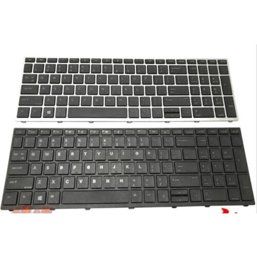 New Laptop Keyboard For HP Probook 450 G5 455 G5 470 G5 US No Backlit black